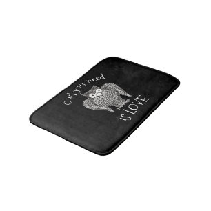 Owl you Need Bathroom Mat