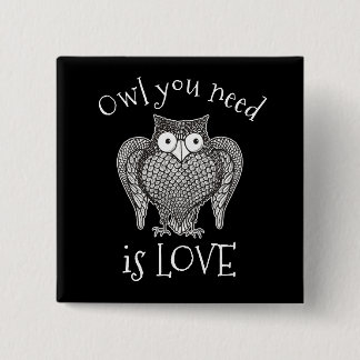 Owl you Need Button