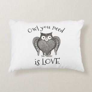 Owl you Need Decorative Pillow