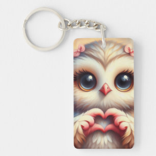 Owl You Need is Love Keychain