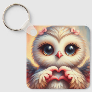 Owl You Need is Love Keychain