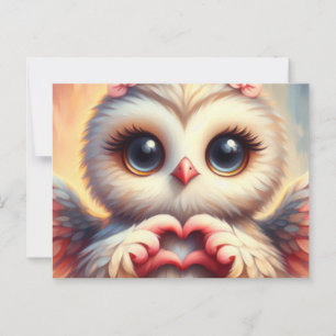 Owl You Need is Love Postcard
