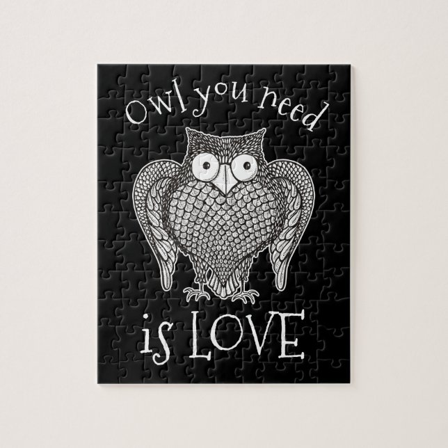 Owl you Need Jigsaw Puzzle (Vertical)