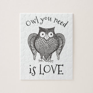 Owl you Need Jigsaw Puzzle