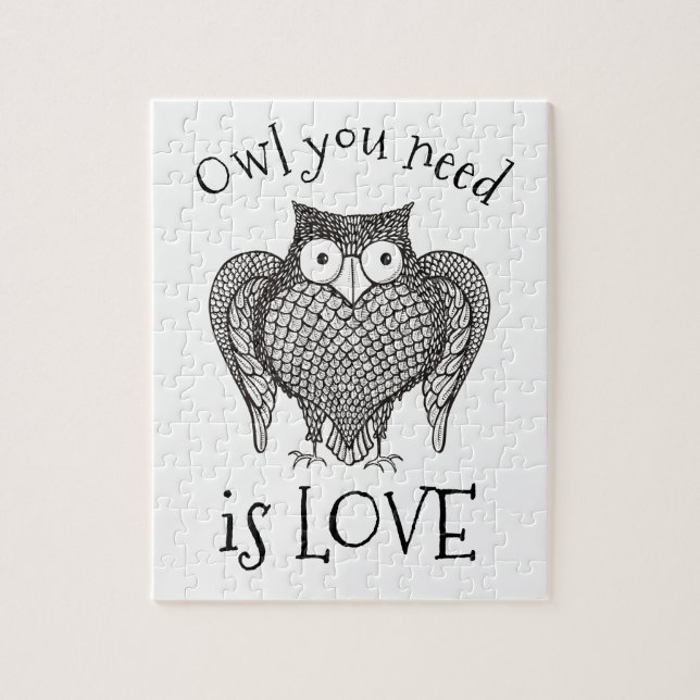 Owl you Need Jigsaw Puzzle (Vertical)