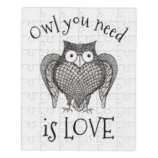 Owl you Need Jigsaw Puzzle