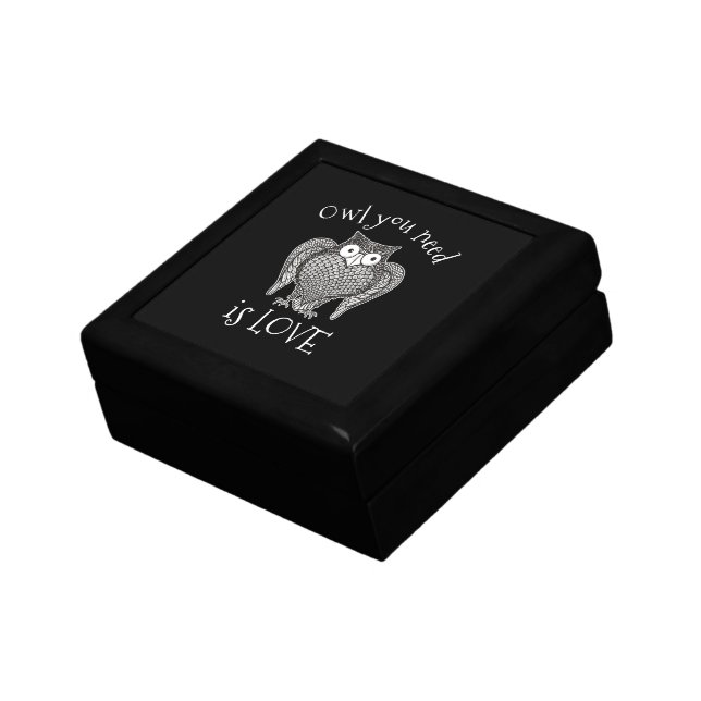 Owl you Need Keepsake Box (Side)