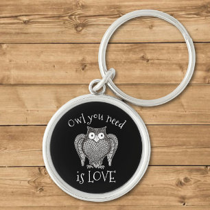 Owl you Need Keychain