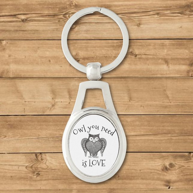Owl you Need Keychain (Creator Uploaded)