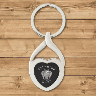 Owl you Need Keychain