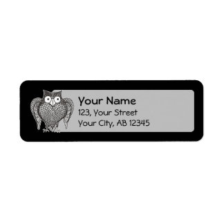 Owl you Need Label