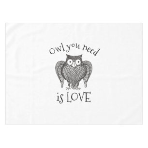 Owl you Need Tablecloth