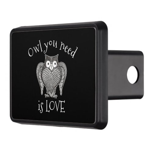 Owl you Need Trailer Hitch Cover