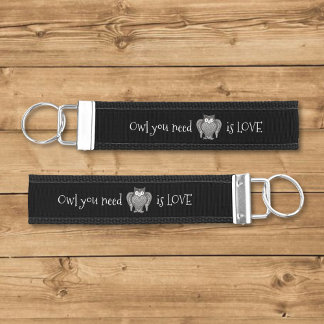 Owl you Need Wrist Keychain