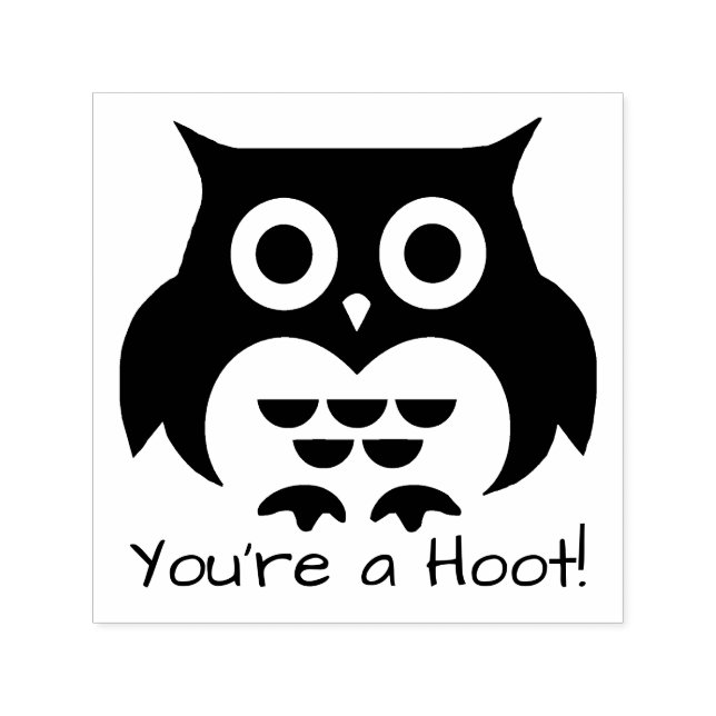 Owl You're a Hoot Self-inking Stamp (Design)