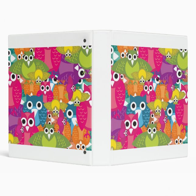 owlish 3 ring binder (Background)
