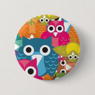 owlish button