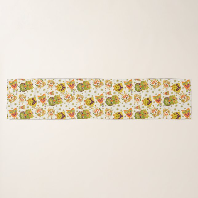 owlls scarf (Front (Horizontal))