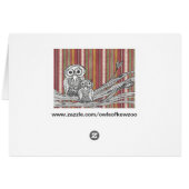 Owls 06 Gift card (Back Horizontal)