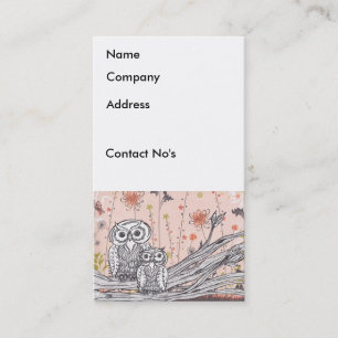 Owls 15 Business Cards