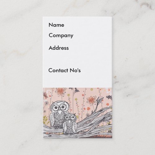 Owls 15 Business Cards