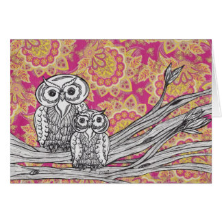 Owls 36 Card