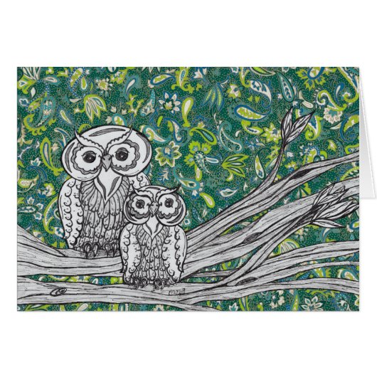 Owls 37 Card (Front Horizontal)