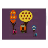 Owls and Trees (Front Horizontal)