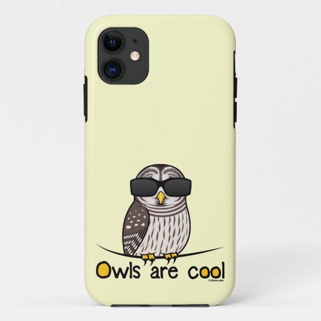 Owls are cool Case-Mate iPhone case (Back)
