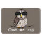 Owls are cool magnet