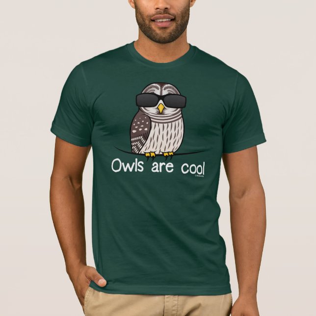 Owls are cool! T-Shirt (Front)