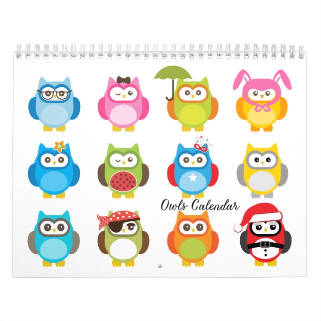 Owls Calendar (Cover)