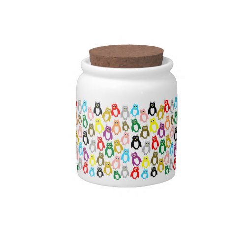 Owls Candy Jar