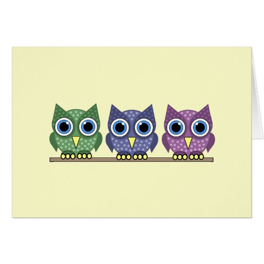 owls card