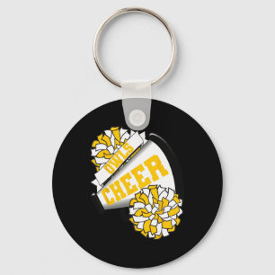 Owls Cheer Ck To School Cheerleading Spirit Gy Keychain