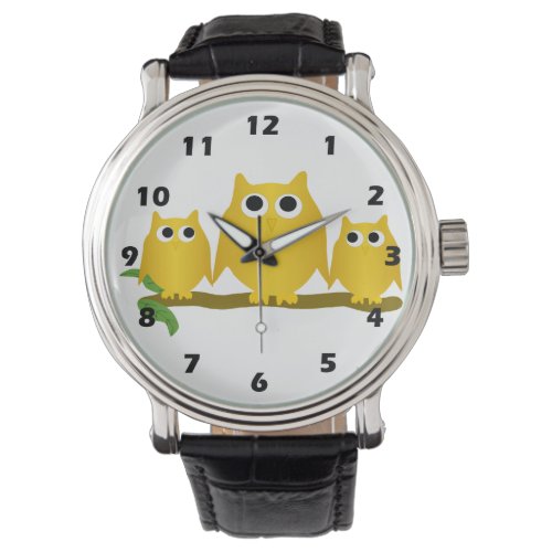 Owls Design Watch