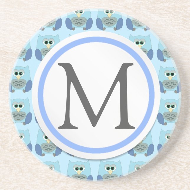 Owls Drink Coaster (Front)