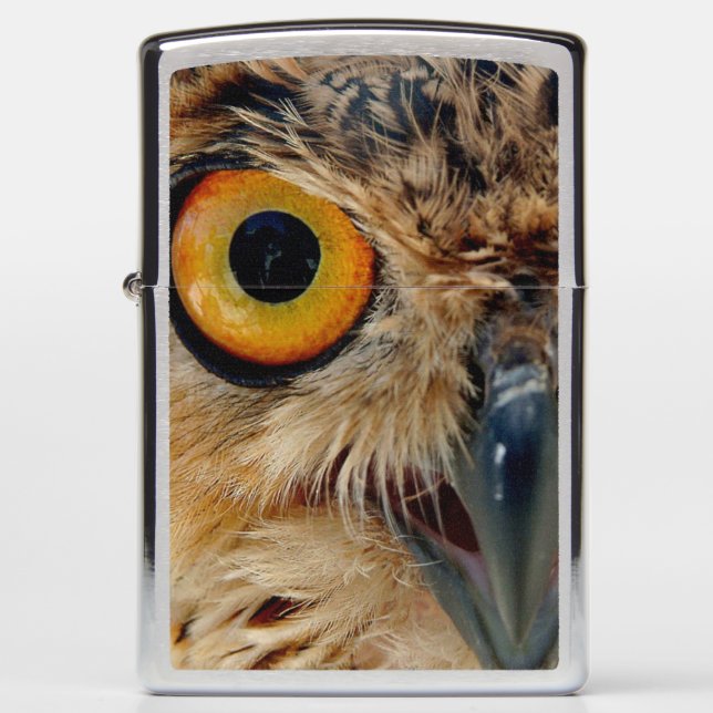 Owls Eyes Zippo Lighter (Front)