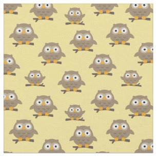 Owls Fabric