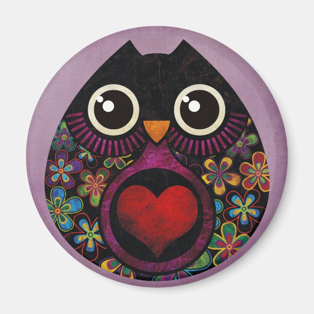 Owl's Hatch Magnet (Front)