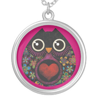 Owl's Hatch Sterling Silver Necklace