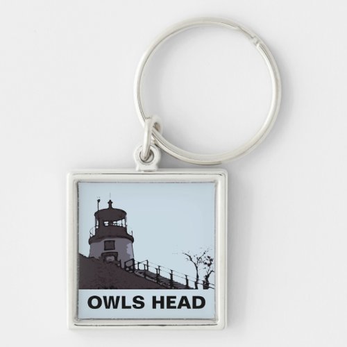 OWLS HEAD LIGHT KEYCHAIN