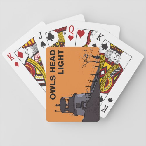 OWLS HEAD LIGHT POKER CARDS