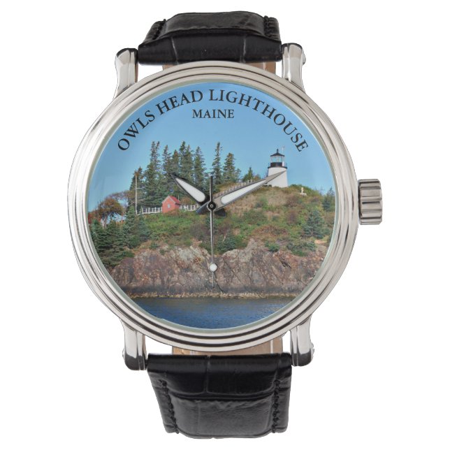Owls Head Lighthouse, Maine eWatch Watch (Front)
