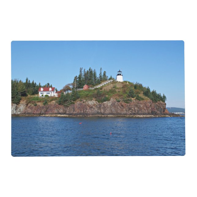 Owls Head Lighthouse, Maine Laminated Placemats (Front)