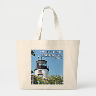 Owls Head Lighthouse, Maine Tote Bag