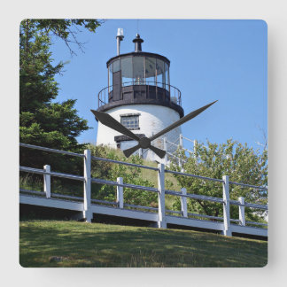 Owls Head Lighthouse, Maine Wall Clock