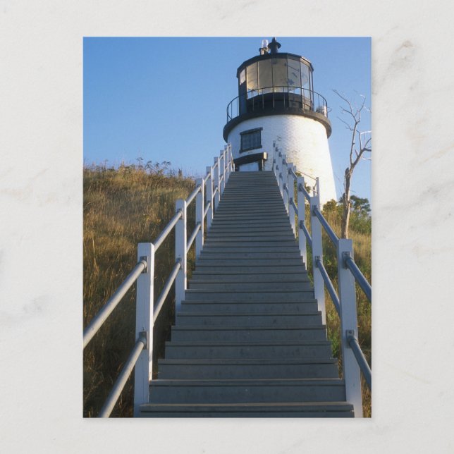 Owl's Head Lighthouse Rockland Maine Postcard (Front)