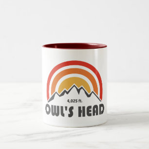 Owl's Head New Hampshire Two-Tone Coffee Mug