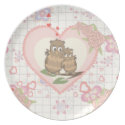 valentines Melamine plate